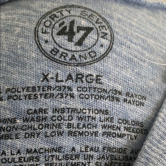 Xlarge NWT short sleeve top Durham bulls baseball - Picture 7 of 7